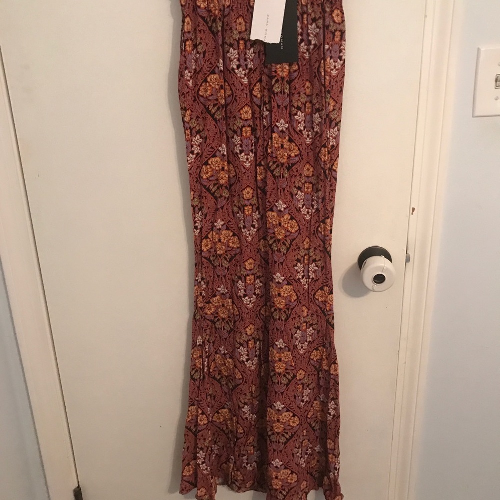 Zara Boho Wide Leg Soft Pants